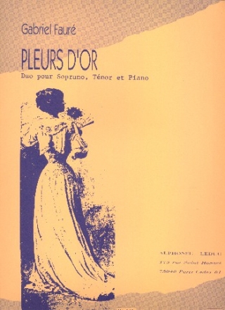 Pleurs d'or op.72 duo pour soprano et tenor et piano samain, albert, posie