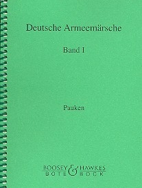 Deutsche Armeemrsche Band 1 Pauken