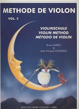 Methode de violon vol.2 (fr/dt/en/sp) 