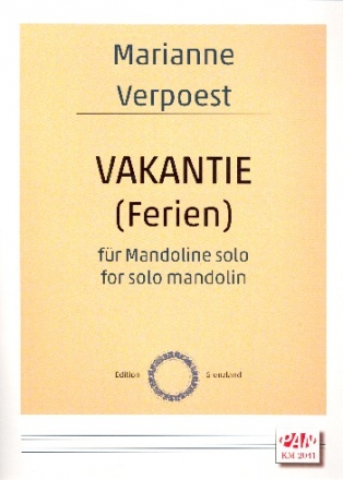 Vakantie fr Mandoline solo