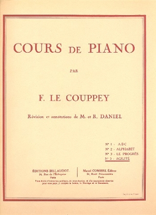 Cours de piano vol.5 - agilit  pour piano