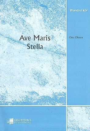 Ave maris stella for mixed chorus a cappella score