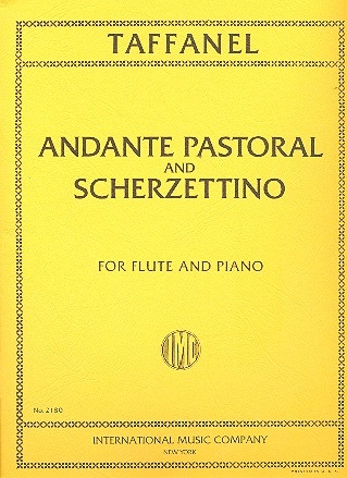 Andante pastoral and scherzettino for flute and piano 