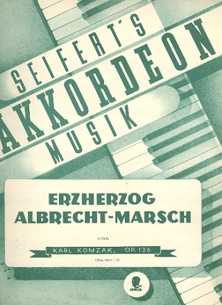 Erzherzog-Albrecht-Marsch op.136 fr Akkordeon