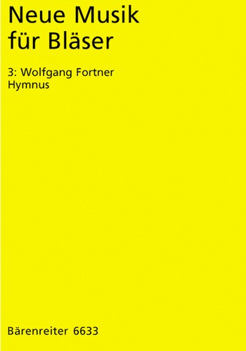 Hymnus fr 3 Trompeten und 3 Posaunen Partitur