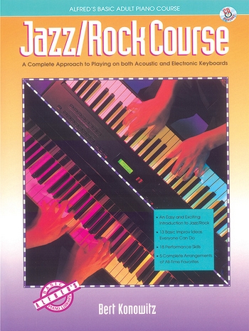 Jazz Rock Course (+CD) for keyboard (acoustic and electronic)