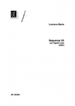Sequenza XII  (1997) per fagotto solo
