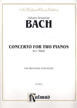 Concerto c minor for 2 pianos 4 hands