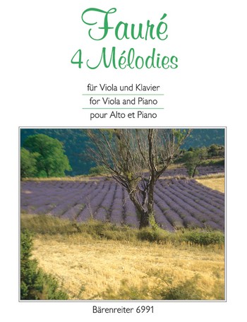 4 mlodies fr Viola und Klavier