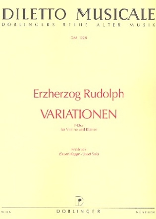 Variationen F-Dur fr Violine und Klavier