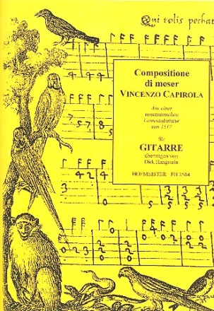 Compositione di meser Vincenzo Capirola fr Gitarre
