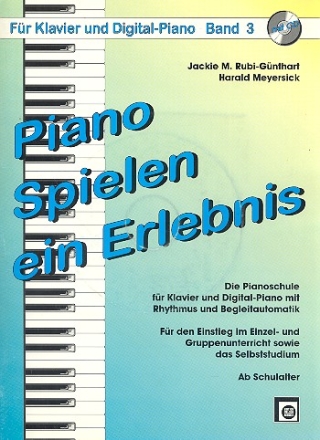 Piano spielen ein Erlebnis Band 3 (+CD)  