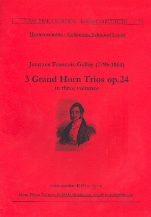 Trio op.24,2 pour cors 3 grands trios op.24