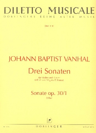 Sonate B-Dur op.30,1 fr Violine und Klavier