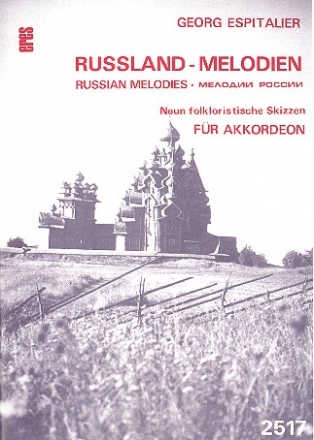 Russland-Melodien fr Akkordeon 9 folkloristische Skizzen