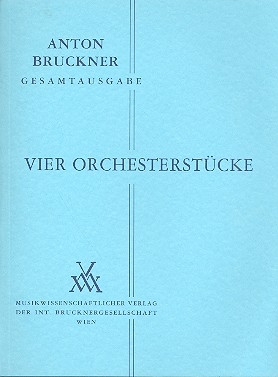 4 Orchesterstcke  Studienpartitur