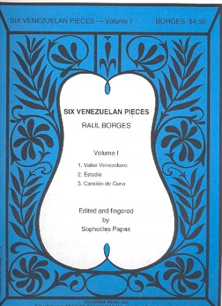 6 Venezuelan Pieces vol.1 for guitar