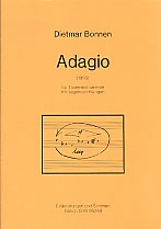 ADAGIO FUER 5 TASTENINSTRUMENTE MIT LIEGENDEN KLAENGEN, Z. B. ORGEL, AKK. ETC. -STIMMEN