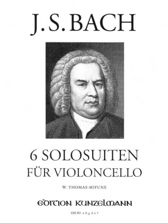 Suite C-Dur Nr.3 BWV1009 fr Violoncello solo (zweifarbig)
