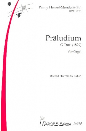 Prludium G-Dur fr Orgel