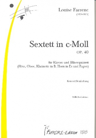 Sextett c-Moll op.40 fr Flte, Oboe, Klarinette, Horn, Fagott und Klavier