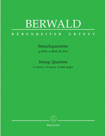 Streichquartette g-Moll, a-Moll und Es-Dur Stimmen