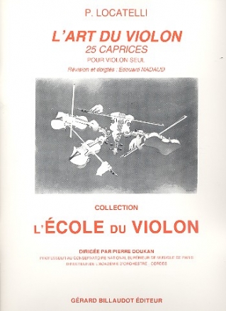 25 caprices pour violon seul