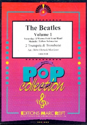 The Beatles vol.1 4 songs for 2 trumpets and trombone (euphonium)