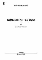 Konzertantes Duo fr 2 Violinen Stimmen