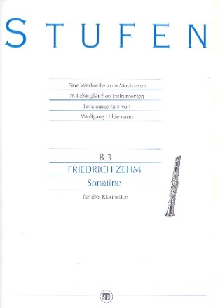 Sonatine fr 3 Klarinetten Partitur und Stimmen