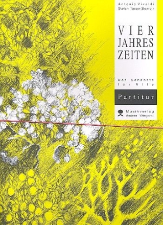 Vier Jahreszeiten (Auszge) fr Streichorchester Partitur und Stimmen