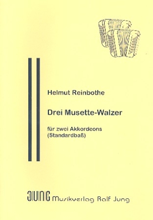 3 Musette-Walzer fr 2 Akkordeons Spielpartitur (1988)