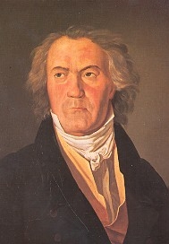 Ludwig van Beethoven Postkarte lgemlde von  F. Waldmller