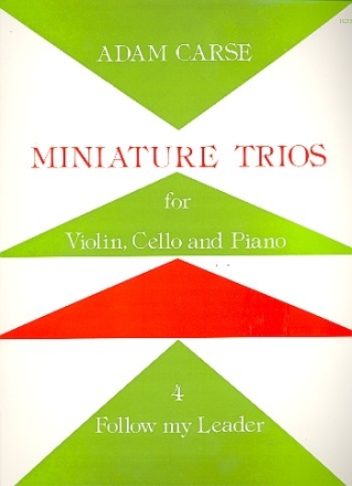 Follow my Leader for piano trio miniature trio no.4