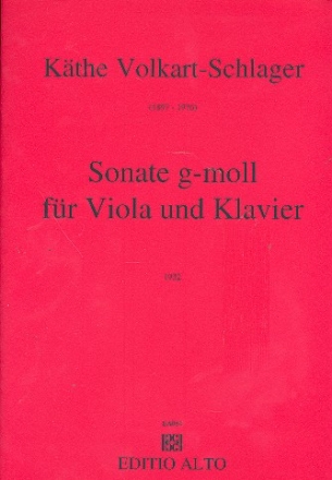 Sonate g-Moll fr Viola und Klavier (1932)