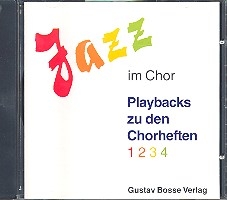 Jazz im Chor Playbacks zu den Chorheften 1-4