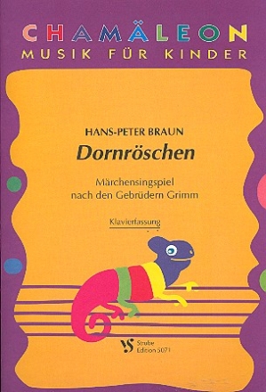 Dornrschen Mrchensingspiel fr 1-2stg. Kinderchor und Instrumente Klavierfassung