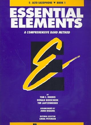 Essential Elements vol.1 for concert band alto saxophone