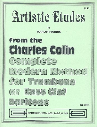 Artistic Etudes from the Charles Colin Complete Method     for trombone or bass clef baritone