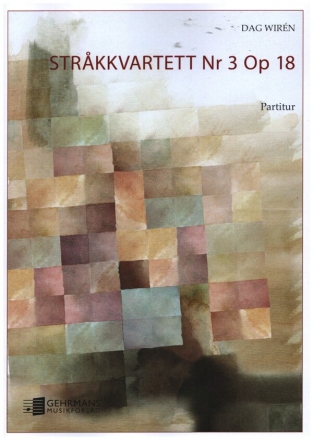 Strakkvartett nr.3 op.18  study score