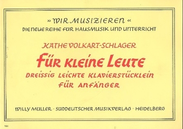 Fr kleine Leute 30 leichte Klavierstcklein fr Anfnger