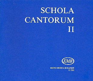 Schola cantorum Band 2 Motetten fr gem Chor Partitur