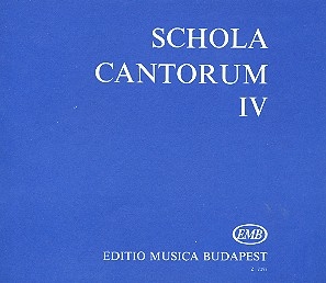 Schola cantorum Band 4 Motetten fr gem Chor Partitur