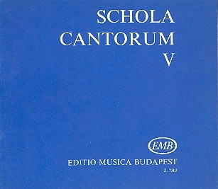 Schola cantorum Band 5 Motetten fr gem Chor Partitur