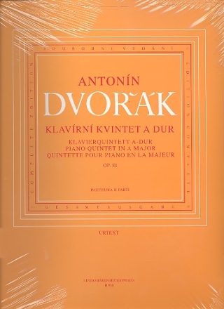 Quintett A-Dur op.81 fr Klavier und Streichquartett, Stimmen