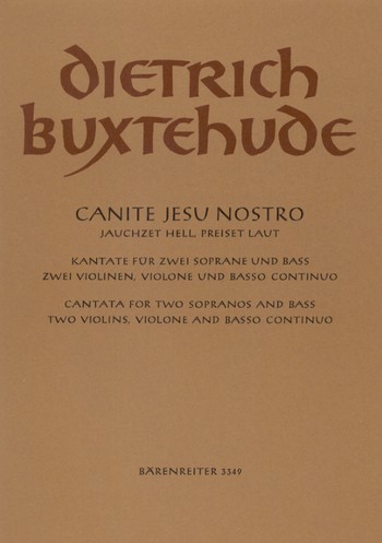 Canite Jesu nostro fr gem Chor (SAB) und Streicher Partitur und 4 Stimmen