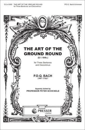 The Art of the Ground round for 3 baritones and discontinuo score