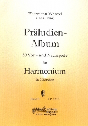 Präludien-Album Band 2 80 Vor- und Nachspiele für Harmonium