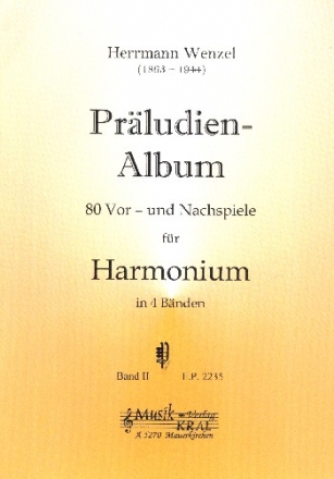 Prludien-Album Band 2 80 Vor- und Nachspiele fr Harmonium