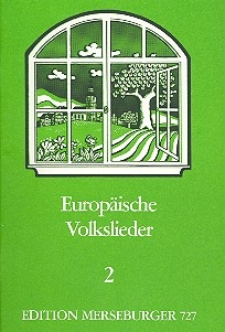 Europische Volkslieder Band 2 fr 3-stg gem Chor a cappella Partitur